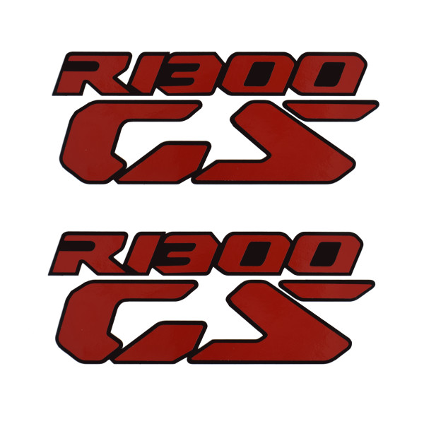 Pyramid Plastics Pyramid decals | bmw r 1300 gs logo | red | set of 2